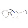 012 - shiny dark ruthenium/Clear/Blue-light block lens