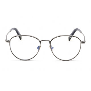 Tom Ford FT5749-B Eyeglasses shiny dark ruthenium/Clear/Blue-light block lens