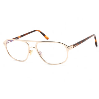 Tom Ford FT5751-B Eyeglasses Shiny Rose Gold / Clear Lens