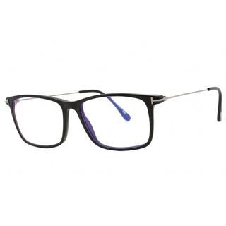Tom Ford FT5758-B Eyeglasses matte black/Clear/Blue-light block lens
