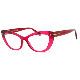 Tom Ford FT5765-B Eyeglasses Fuxia/other/Clear/Blue-light Block lens