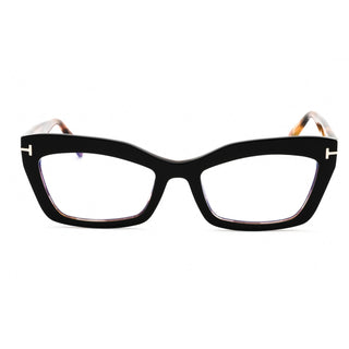 Tom Ford FT5766-B Eyeglasses Black/other/Clear/Blue-light block lens