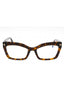 052 - Dark Havana / Clear/Blue-light block lens