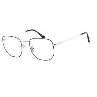 Tom Ford FT5773-D-B Eyeglasses Black/Silver / Clear Lens