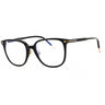 001 - Shiny black/Clear/Blue-light block lens