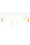 039 - shiny yellow/Clear/Blue-light block lens