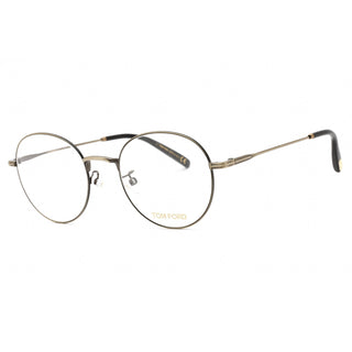 Tom Ford FT5791-K Eyeglasses Shiny deep gold/Clear demo lens