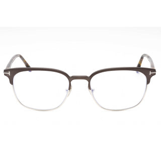 Tom Ford FT5799-B Eyeglasses matte gunmetal/Clear/Blue-light block lens