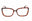 054 - Red Havana / Clear Lens