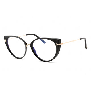 Tom Ford FT5815-B Eyeglasses Shiny Black / Clear Lens