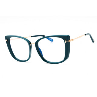 Tom Ford FT5816-B Eyeglasses turquoise/other/clear/blue-light block lens