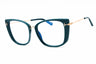 089 - turquoise/other/clear/blue-light block lens