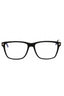 001 - shiny black/Clear/Blue-light block lens
