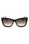 052 - dark havana/clear/blue-light block lens