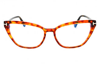 Tom Ford FT5825-B Eyeglasses Dark Havana / Clear Lens