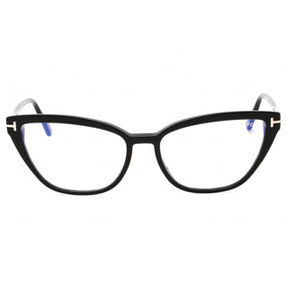 Tom Ford FT5825-B Eyeglasses shiny black/Clear/Blue-light block lens
