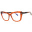 048 - shiny dark brown/Clear/Blue-light block lens