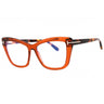 048 - shiny dark brown/Clear/Blue-light block lens
