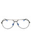 001 - Shiny black/Clear/Blue-light block lens