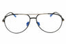 001 - Shiny black/Clear/Blue-light block lens
