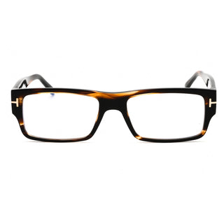 Tom Ford FT5835-B Eyeglasses dark brown/other/clear/blue-light block lens