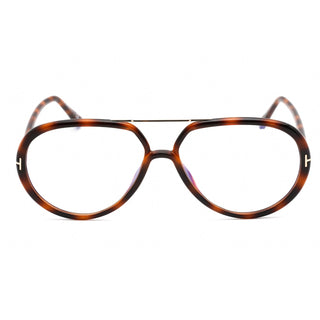 Tom Ford FT5838-B Eyeglasses Blonde Havana / Clear Lens