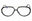 001 - shiny black/clear/blue-light block lens