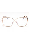 028 - Shiny Rose Gold / Clear