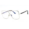 016 - shiny palladium/Clear/blue-light block lens