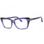 081 - shiny violet/clear/blue-light block lens