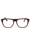 054 - red havana/clear/blue-light block lens