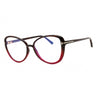 055 - coloured havana/clear/blue-light block lens