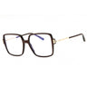 045 - Shiny light brown/Clear/Blue-light block lens