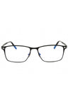 009 - matte gunmetal/clear/blue-light block lens