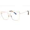 028 - Shiny rose gold/Clear/Blue-light block lens