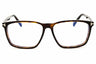 052 - dark havana/clear/blue-light block lens