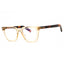 045 - shiny light brown/clear/blue-light block lens