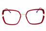 075 - shiny fuxia/clear/blue-light block lens