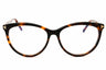 052 - dark havana/clear/blue-light block lens