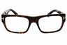 052 - dark havana/clear/blue-light block lens