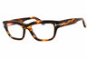 055 - coloured havana/clear/blue-light block lens