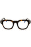 052 - dark havana/clear/blue-light block lens