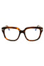 055 - coloured havana/clear/blue-light block lens