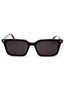 001 - shiny black/clear/blue-light block lens