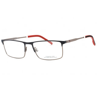 Tommy Hilfiger TH 1843 Eyeglasses MATTE DK RUTHENIUM /Clear demo lens