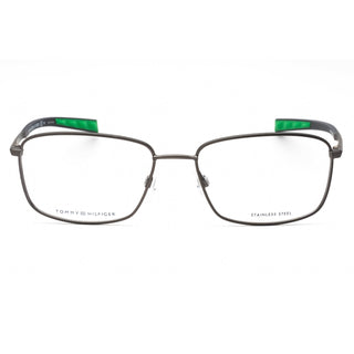 Tommy Hilfiger TH 1953 Eyeglasses MATTE DARK RUTHENIUM/Clear demo lens