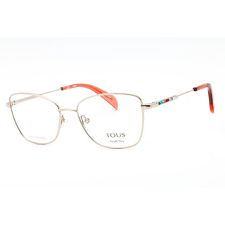 Tous VTO433L Eyeglasses SHINY LIGHT GOLD/clear demo lens