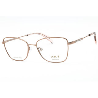 Tous VTO433L Eyeglasses SHINY RED GOLD/clear demo lens