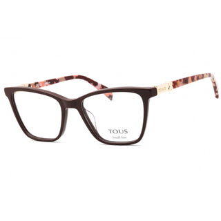 Tous VTOB29L Eyeglasses SHINY BROWN/clear demo lens