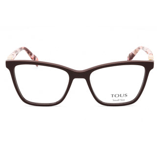 Tous VTOB29L Eyeglasses SHINY BROWN/clear demo lens